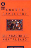 Copertina  Gli arancini di Montalbano