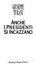 Copertina  Anche i presidenti si incazzano